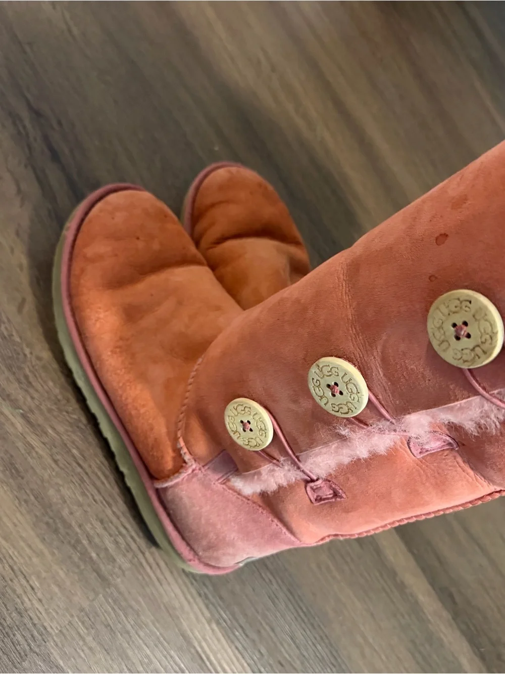 UGG Womens Coral Tall Bailey Button Winter Boots